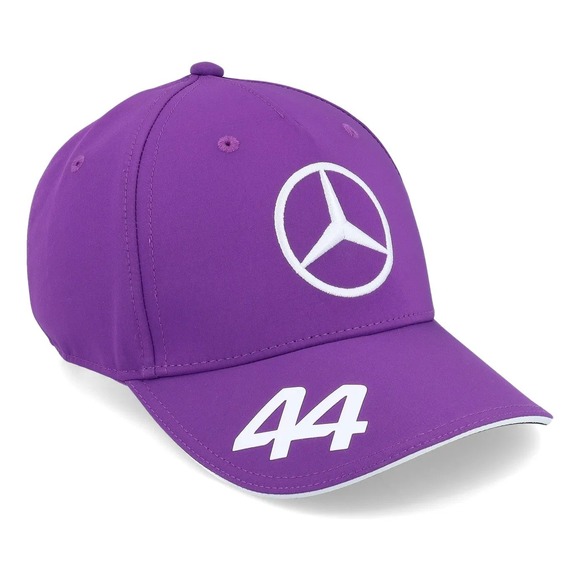 Mercedes-AMG Petronas Other - Mercedes AMG Petronas F1 Lewis Hamilton Purple Hat Baseball Cap 44 Adjustable